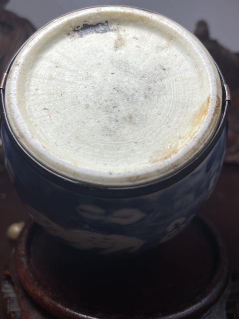 古玩陶瓷龍紋青花瓶改件真品鑒賞圖