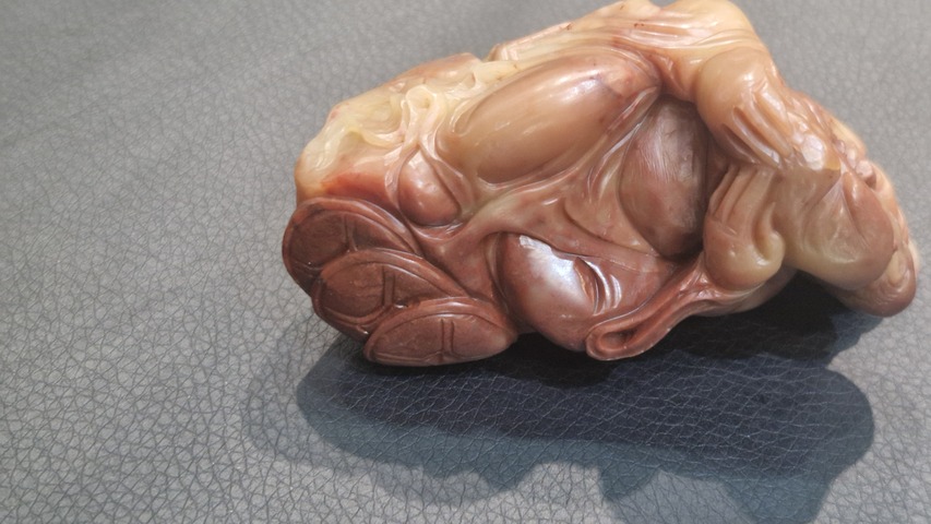 古玩雜項壽山石擺件真品鑒賞圖