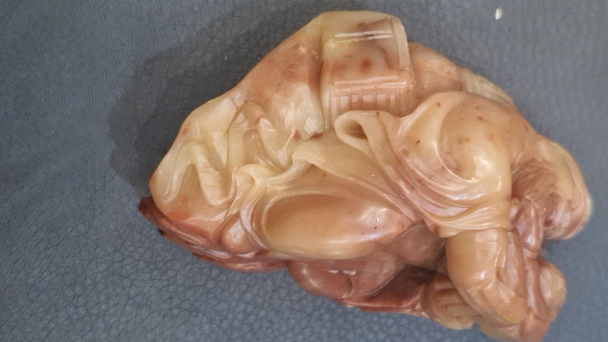 古玩雜項壽山石擺件真品鑒賞圖