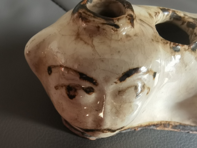 古玩陶瓷獅子瓷塑真品鑒賞圖