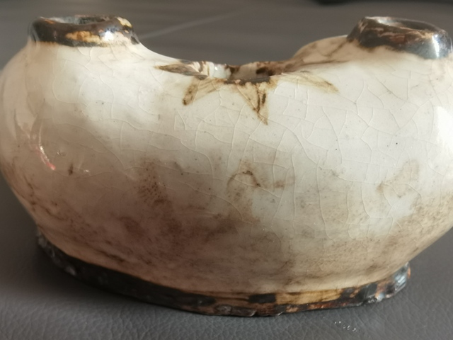 古玩陶瓷獅子瓷塑真品鑒賞圖