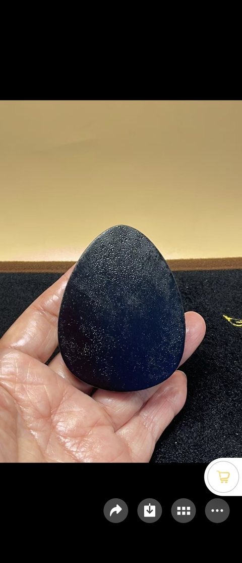 古玩雜項合成料仿xi jiao 切面牌真品鑒賞圖