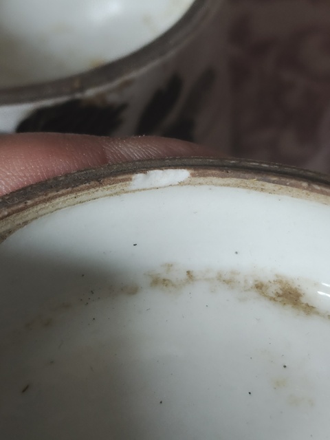 古玩陶瓷晚清墨彩節盒拍賣，當前價格880元