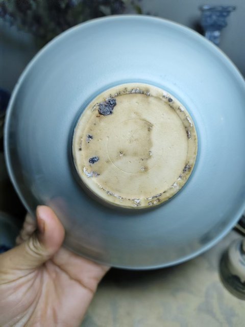 古玩陶瓷湖田窯青白釉雙魚碗真品鑒賞圖