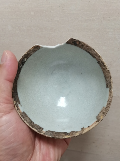 古玩陶瓷湖田窯影青釉茶盞拍賣，當前價格0元