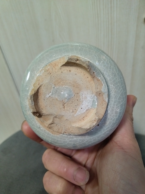 古玩陶瓷三足香爐真品鑒賞圖