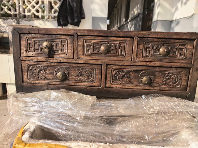 古玩雜項柜子真品鑒賞圖