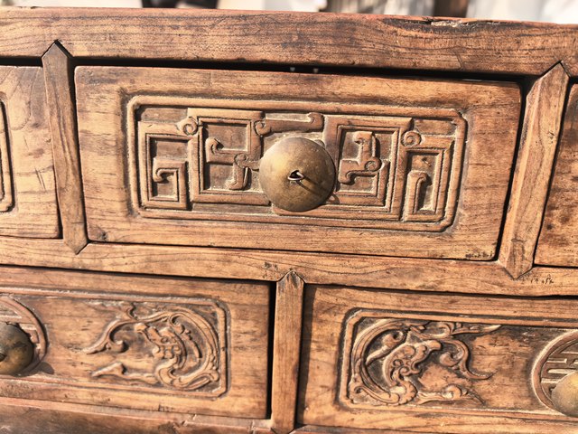 古玩雜項柜子真品鑒賞圖