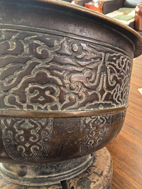 古玩銅器銅爐真品鑒賞圖