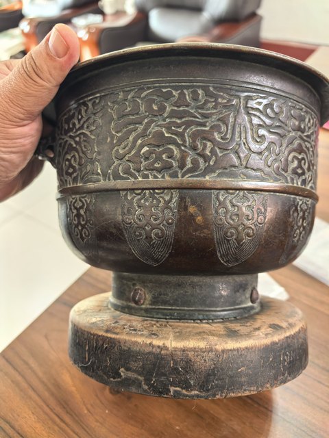 古玩銅器銅爐真品鑒賞圖