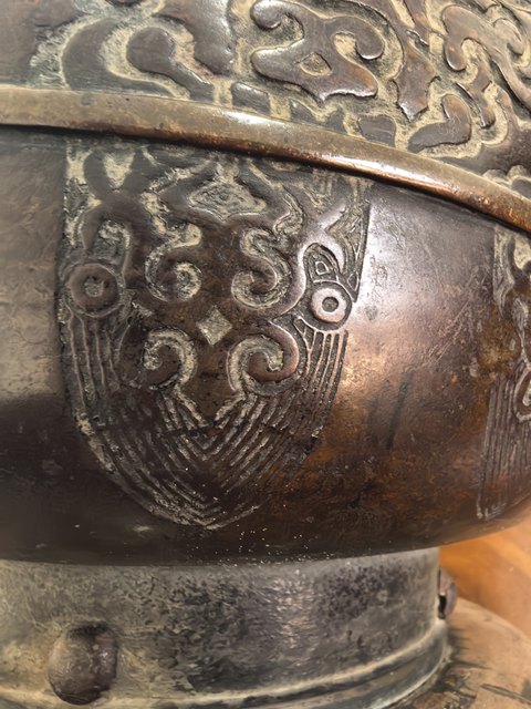 古玩銅器銅爐真品鑒賞圖