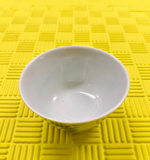 古玩陶瓷明晚期 青花山水紋杯真品鑒賞圖