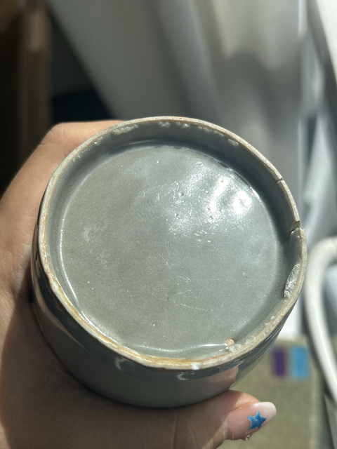 古玩陶瓷南宋龍泉窯紙槌瓶真品鑒賞圖