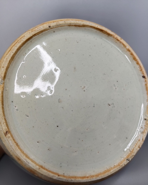 古玩陶瓷青花纏枝花卉紋喜字罐真品鑒賞圖