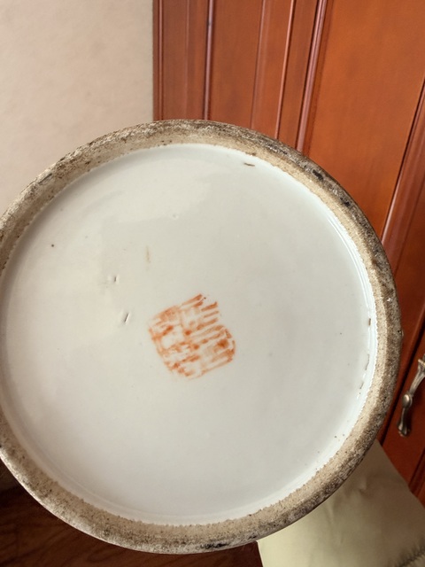 古玩陶瓷八九十年代 仿晚清民國高恒生先生粉彩帽筒真品鑒賞圖