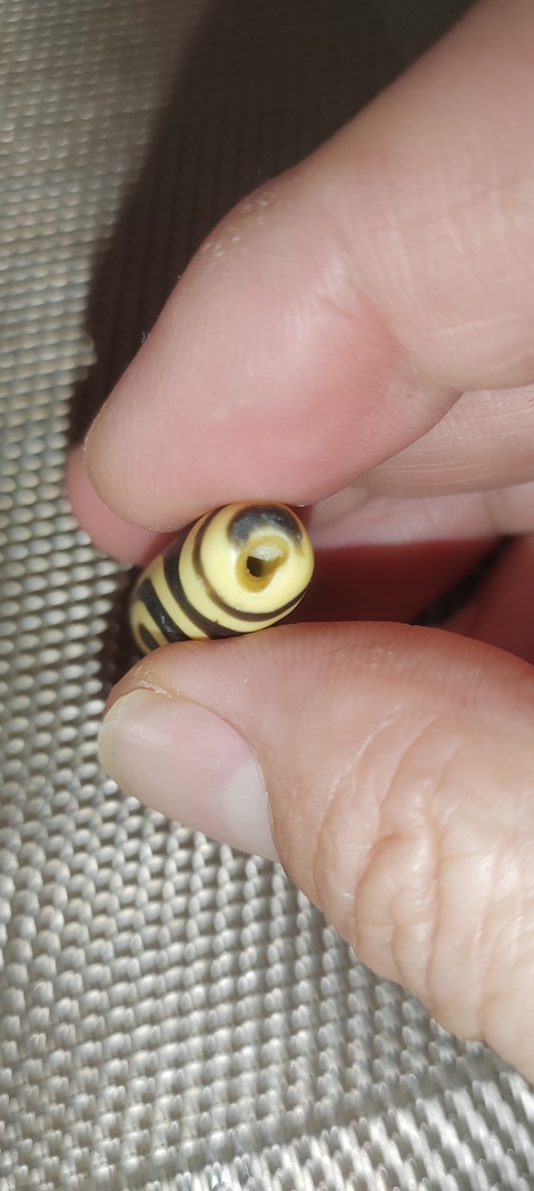 古玩玉器清未老料器天珠拍賣，當前價格999元