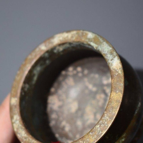 古玩銅器銅爐真品鑒賞圖