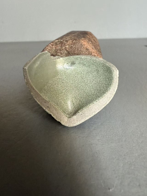 古玩陶瓷低齡頭鳥食罐真品鑒賞圖