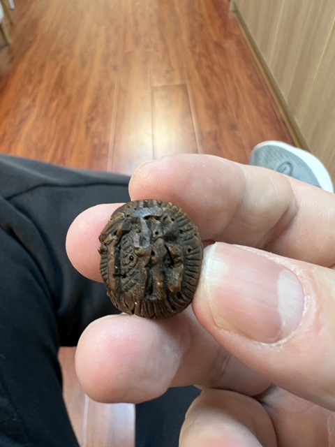 古玩雜項骨雕？真品鑒賞圖