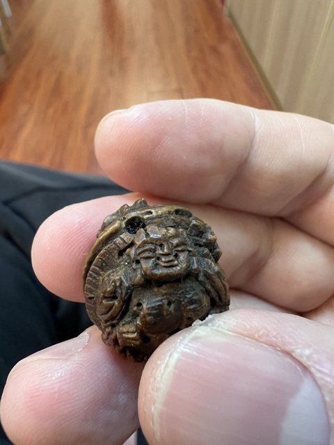 古玩雜項骨雕？真品鑒賞圖