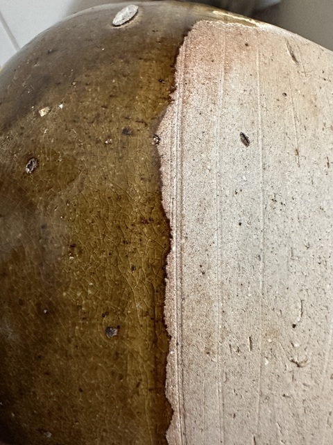 古玩陶瓷唐黃釉萬年罐真品鑒賞圖