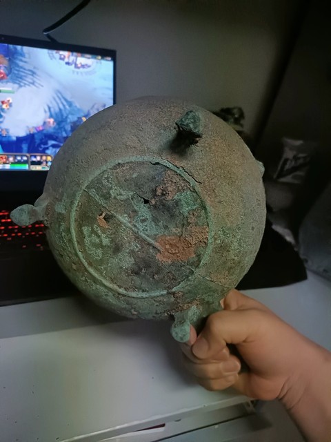 古玩銅器銅壺真品鑒賞圖