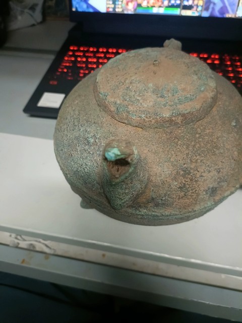 古玩銅器銅壺真品鑒賞圖