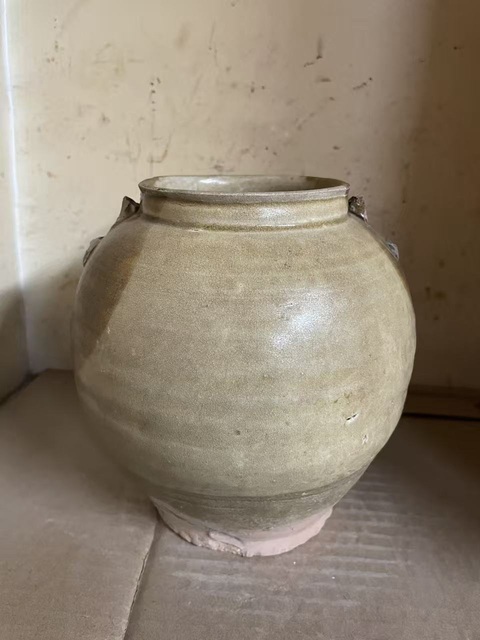 古玩陶瓷唐·長沙窯罐真品鑒賞圖