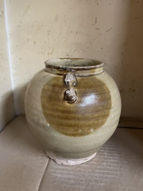 古玩陶瓷唐·長沙窯罐真品鑒賞圖