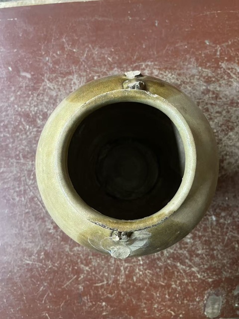 古玩陶瓷唐·長沙窯罐真品鑒賞圖