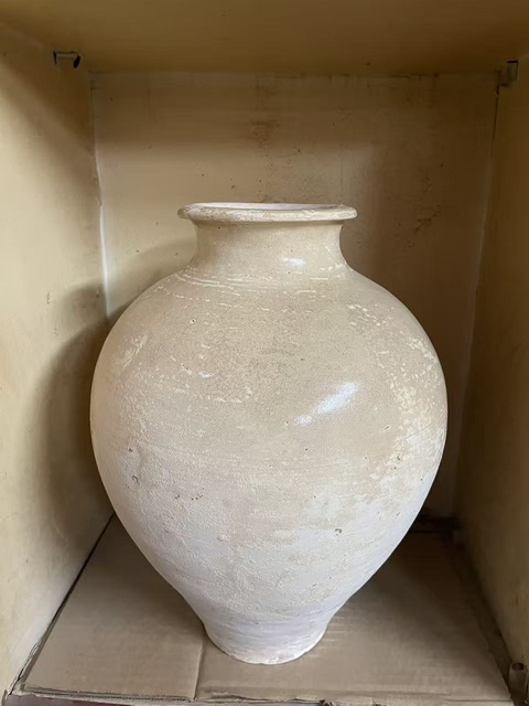 古玩陶瓷唐·白釉罐拍賣，當前價格3500元