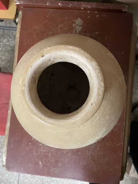 古玩陶瓷唐·白釉罐拍賣，當前價格3500元