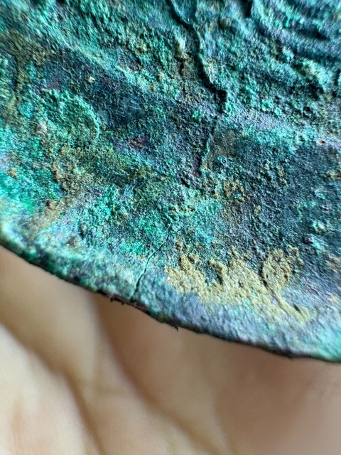 古玩銅器秦漢銅鏡真品鑒賞圖