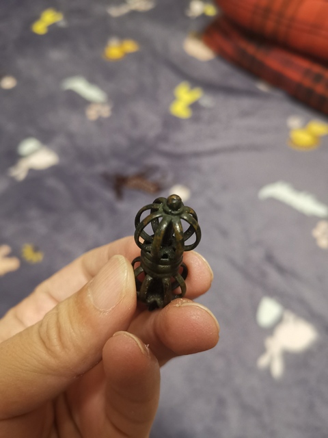 古玩銅器銅金剛杵真品鑒賞圖