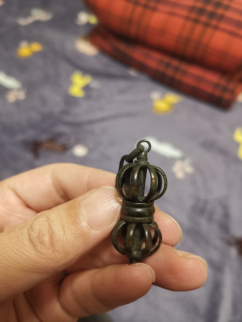 古玩銅器銅金剛杵真品鑒賞圖