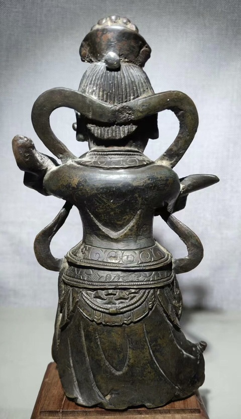 古玩銅器造像真品鑒賞圖