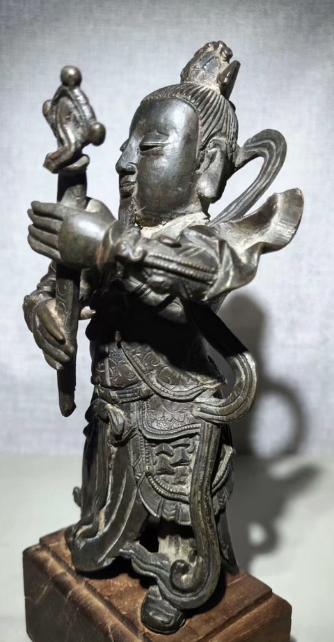 古玩銅器造像真品鑒賞圖