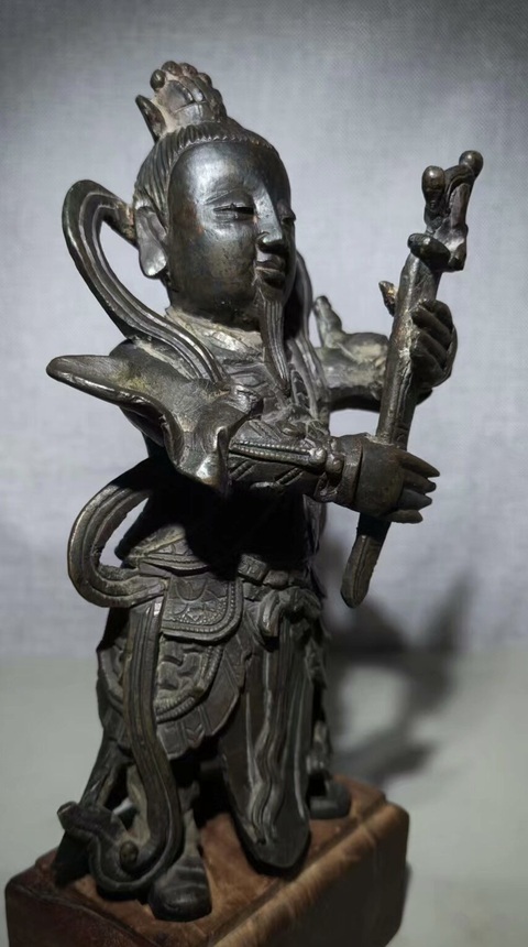 古玩銅器造像真品鑒賞圖