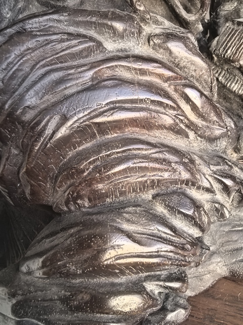 古玩雜項(xiàng)紫檀木雕山子真品鑒賞圖