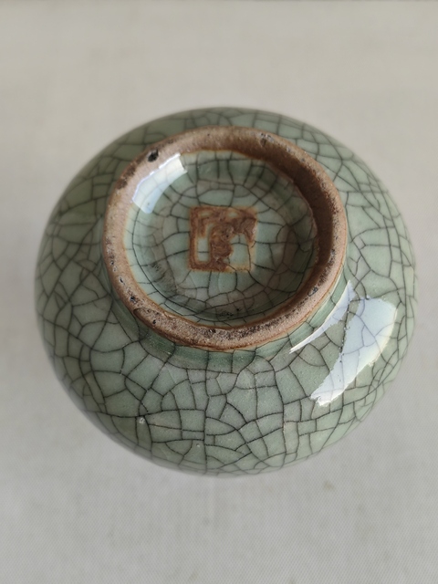 古玩陶瓷哥釉葫蘆瓶拍賣，當前價格398元