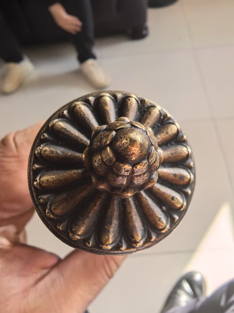 古玩銅器銅佛塔真品鑒賞圖