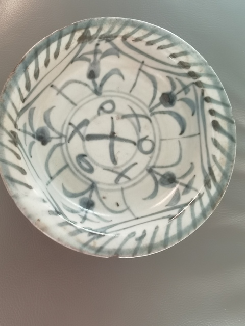 古玩陶瓷青花高足碗真品鑒賞圖