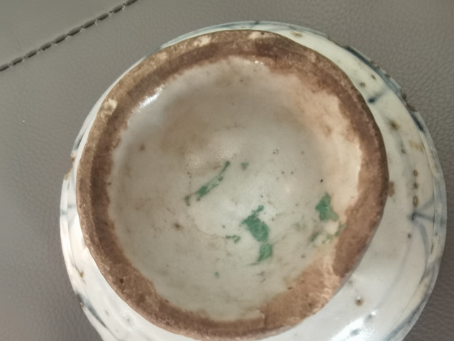 古玩陶瓷青花高足碗真品鑒賞圖