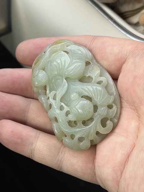 古玩玉器和田玉把件真品鑒賞圖