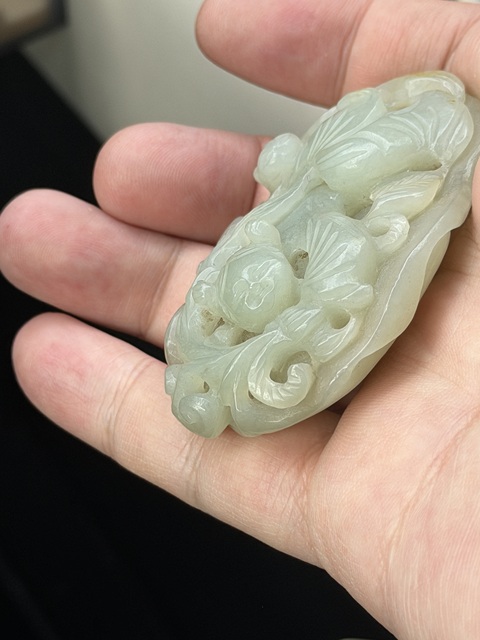 古玩玉器和田玉把件真品鑒賞圖