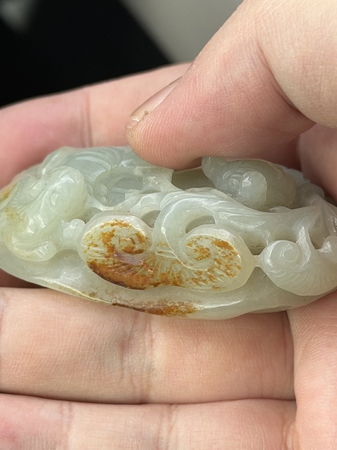 古玩玉器和田玉把件真品鑒賞圖