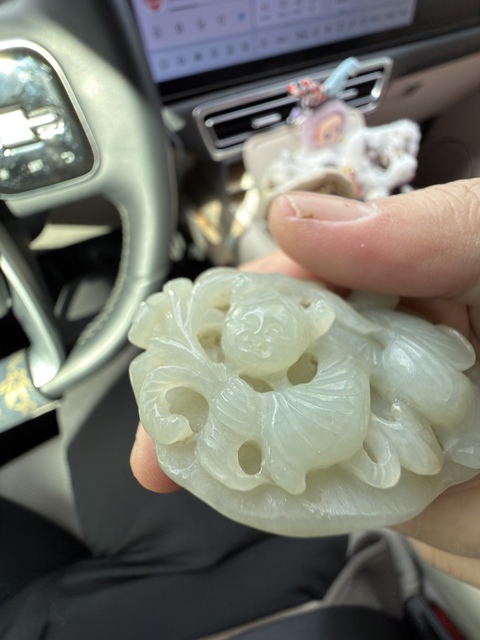 古玩玉器和田玉把件真品鑒賞圖