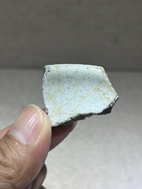 古玩陶瓷哥釉標本真品鑒賞圖