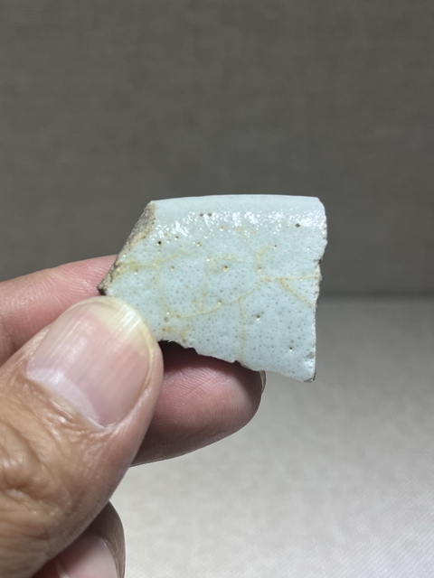 古玩陶瓷哥釉標本真品鑒賞圖