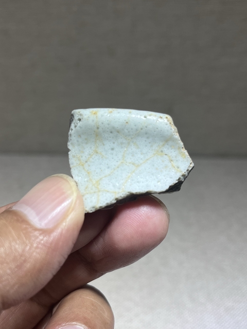 古玩陶瓷哥釉標本真品鑒賞圖